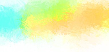 Taranmış Boyalı Soyut Arkaplan. Fırça darbesi ile boyanmış. Sanatsal canlılık ve renkli duvar kağıdı