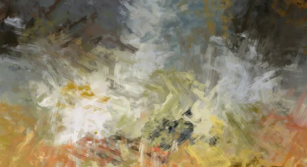 Brushed Painted Abstract Background Pinceau Caressé Peinture Artistique Papier Peint — Photo