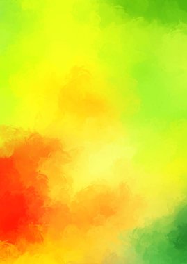 Taranmış Boyalı Soyut Arkaplan. Fırça darbesi ile boyanmış. Sanatsal canlılık ve renkli duvar kağıdı