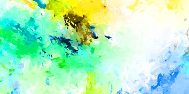 Taranmış Boyalı Soyut Arkaplan. Fırça darbesi ile boyanmış. Sanatsal canlılık ve renkli duvar kağıdı