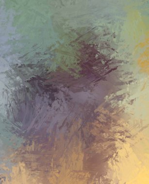 Taranmış Boyalı Soyut Arkaplan. Fırça darbesi ile boyanmış. Sanatsal canlılık ve renkli duvar kağıdı