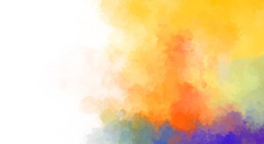 Taranmış Boyalı Soyut Arkaplan. Fırça darbesi ile boyanmış. Sanatsal canlılık ve renkli duvar kağıdı