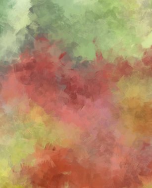 Taranmış Boyalı Soyut Arkaplan. Fırça darbesi ile boyanmış. Sanatsal canlılık ve renkli duvar kağıdı