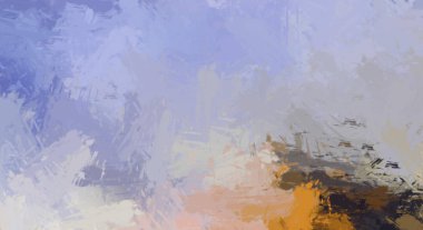 Taranmış Boyalı Soyut Arkaplan. Fırça darbesi ile boyanmış. Sanatsal canlılık ve renkli duvar kağıdı