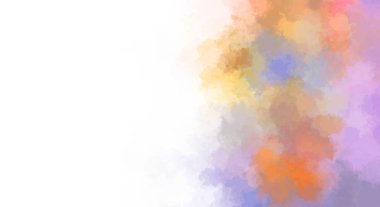 Taranmış Boyalı Soyut Arkaplan. Fırça darbesi ile boyanmış. Sanatsal canlılık ve renkli duvar kağıdı