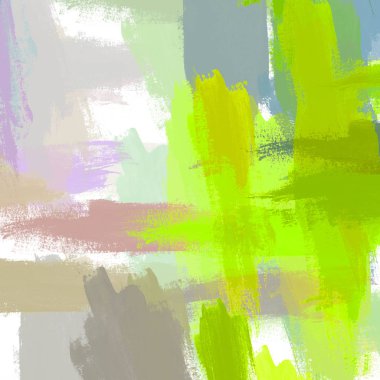 Taranmış Boyalı Soyut Arkaplan. Fırça darbesi ile boyanmış. Sanatsal canlılık ve renkli duvar kağıdı