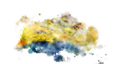 Taranmış Boyalı Soyut Arkaplan. Fırça darbesi ile boyanmış. Sanatsal canlılık ve renkli duvar kağıdı