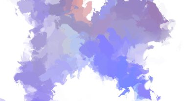 Taranmış Boyalı Soyut Arkaplan. Fırça darbesi ile boyanmış. Sanatsal canlılık ve renkli duvar kağıdı