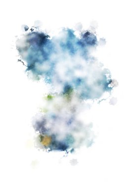 Taranmış Boyalı Soyut Arkaplan. Fırça darbesi ile boyanmış. Sanatsal canlılık ve renkli duvar kağıdı