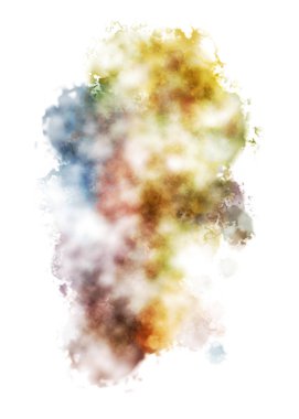 Taranmış Boyalı Soyut Arkaplan. Fırça darbesi ile boyanmış. Sanatsal canlılık ve renkli duvar kağıdı