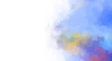 Taranmış Boyalı Soyut Arkaplan. Fırça darbesi ile boyanmış. Sanatsal canlılık ve renkli duvar kağıdı