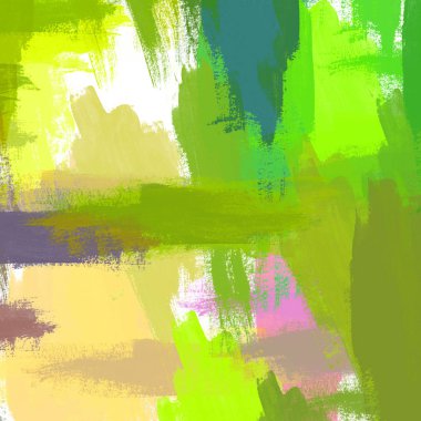 Taranmış Boyalı Soyut Arkaplan. Fırça darbesi ile boyanmış. Sanatsal canlılık ve renkli duvar kağıdı