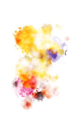 Taranmış Boyalı Soyut Arkaplan. Fırça darbesi ile boyanmış. Sanatsal canlılık ve renkli duvar kağıdı