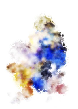 Taranmış Boyalı Soyut Arkaplan. Fırça darbesi ile boyanmış. Sanatsal canlılık ve renkli duvar kağıdı