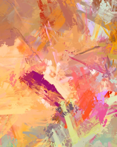 Taranmış Boyalı Soyut Arkaplan. Fırça darbesi ile boyanmış. Sanatsal canlılık ve renkli duvar kağıdı