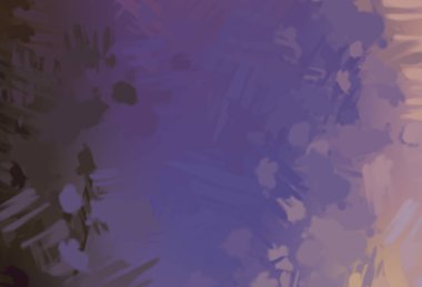 Taranmış Boyalı Soyut Arkaplan. Fırça darbesi ile boyanmış. Sanatsal canlılık ve renkli duvar kağıdı.