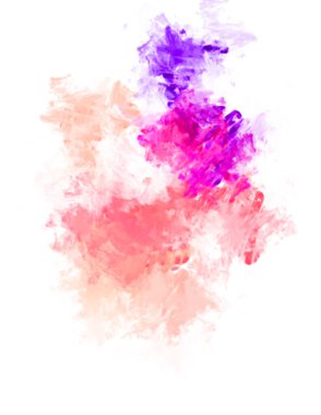 Taranmış Boyalı Soyut Arkaplan. Fırça darbesi ile boyanmış. Sanatsal canlılık ve renkli duvar kağıdı.