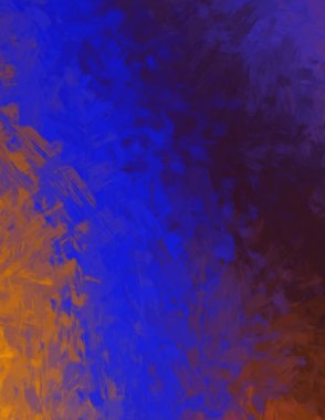 Taranmış Boyalı Soyut Arkaplan. Fırça darbesi ile boyanmış. Sanatsal canlılık ve renkli duvar kağıdı.