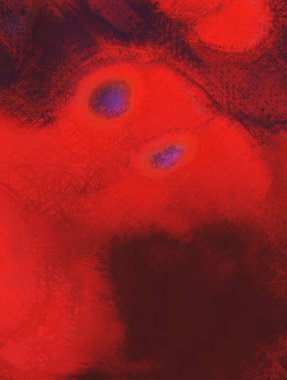 Modern sanat. Renkli çağdaş sanat eserleri. Renkli boya darbeleri. Soyut arkaplanda fırça darbeleri. fırça boyası.