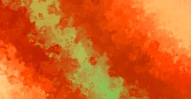 Taranmış Boyalı Soyut Arkaplan. Fırça darbesi ile boyanmış. Sanatsal canlılık ve renkli duvar kağıdı.