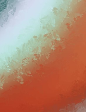 Taranmış Boyalı Soyut Arkaplan. Fırça darbesi ile boyanmış. Sanatsal canlılık ve renkli duvar kağıdı.