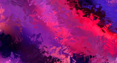 Taranmış Boyalı Soyut Arkaplan. Fırça darbesi ile boyanmış. Sanatsal canlılık ve renkli duvar kağıdı.