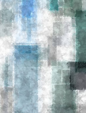 Modern sanat. Renkli çağdaş sanat eserleri. Renkli boya darbeleri. Soyut arkaplanda fırça darbeleri. fırça boyası.