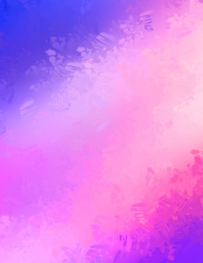 Taranmış Boyalı Soyut Arkaplan. Fırça darbesi ile boyanmış. Sanatsal canlılık ve renkli duvar kağıdı.