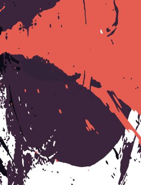 Soyut renk boyama arka plan. Mürekkep desen illüstrasyon. Çağdaş ve modern doku. Yaratıcı ve sanatsal duvar kağıdı. Fırçalanmış şekiller tasarımı ile sanatsal duvar. Kentsel Grunge.