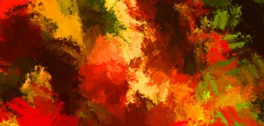 Taranmış Boyalı Soyut Arkaplan. Fırça darbesi ile boyanmış. Sanatsal canlılık ve renkli duvar kağıdı.