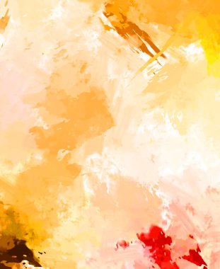 Taranmış Boyalı Soyut Arkaplan. Fırça darbesi ile boyanmış. Sanatsal canlılık ve renkli duvar kağıdı