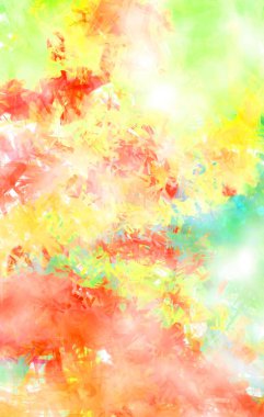 Taranmış Boyalı Soyut Arkaplan. Fırça darbesi ile boyanmış. Sanatsal canlılık ve renkli duvar kağıdı