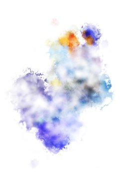 Taranmış Boyalı Soyut Arkaplan. Fırça darbesi ile boyanmış. Sanatsal canlılık ve renkli duvar kağıdı