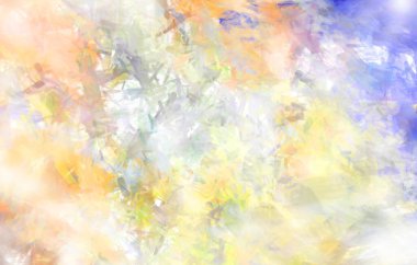 Taranmış Boyalı Soyut Arkaplan. Fırça darbesi ile boyanmış. Sanatsal canlılık ve renkli duvar kağıdı