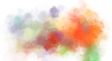 Taranmış Boyalı Soyut Arkaplan. Fırça darbesi ile boyanmış. Sanatsal canlılık ve renkli duvar kağıdı