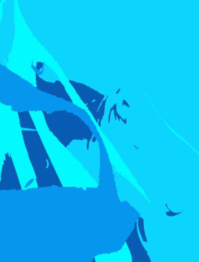 Soyut renk boyama arka plan. Mürekkep desen illüstrasyon. Çağdaş ve modern doku. Yaratıcı ve sanatsal duvar kağıdı. Fırçalanmış şekiller tasarımı ile sanatsal duvar. Kentsel Grunge.