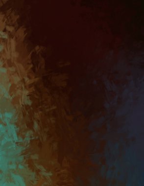 Taranmış Boyalı Soyut Arkaplan. Fırça darbesi ile boyanmış. Sanatsal canlılık ve renkli duvar kağıdı.