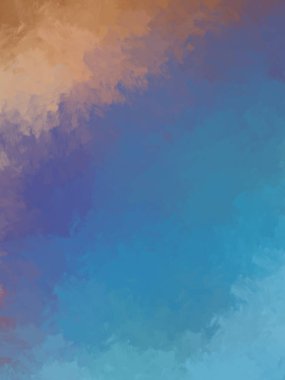 Taranmış Boyalı Soyut Arkaplan. Fırça darbesi ile boyanmış. Sanatsal canlılık ve renkli duvar kağıdı.