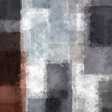 Modern sanat. Renkli çağdaş sanat eserleri. Renkli boya darbeleri. Soyut arkaplanda fırça darbeleri. fırça boyası.