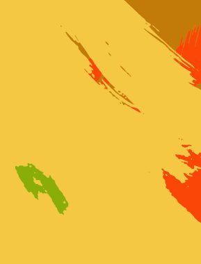 Soyut renk boyama arka plan. Mürekkep desen illüstrasyon. Çağdaş ve modern doku. Yaratıcı ve sanatsal duvar kağıdı. Fırçalanmış şekiller tasarımı ile sanatsal duvar. Kentsel Grunge.