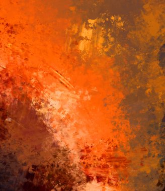 Taranmış Boyalı Soyut Arkaplan. Fırça darbesi ile boyanmış. Sanatsal canlılık ve renkli duvar kağıdı.