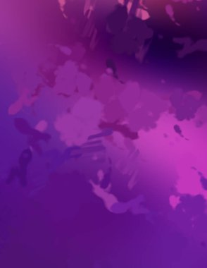 Taranmış Boyalı Soyut Arkaplan. Fırça darbesi ile boyanmış. Sanatsal canlılık ve renkli duvar kağıdı.