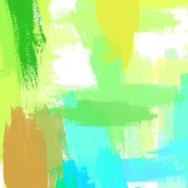 Taranmış Boyalı Soyut Arkaplan. Fırça darbesi ile boyanmış. Sanatsal canlılık ve renkli duvar kağıdı