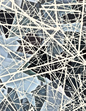 Modern sanat. Renkli çağdaş sanat eserleri. Renkli boya darbeleri. Soyut arkaplanda fırça darbeleri. fırça boyası.