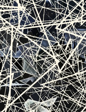 Modern sanat. Renkli çağdaş sanat eserleri. Renkli boya darbeleri. Soyut arkaplanda fırça darbeleri. fırça boyası.