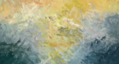 Taranmış Boyalı Soyut Arkaplan. Fırça darbesi ile boyanmış. Sanatsal canlılık ve renkli duvar kağıdı