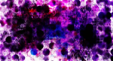 Modern sanat. Renkli çağdaş sanat eserleri. Renkli boya darbeleri. Soyut arkaplanda fırça darbeleri. fırça boyası.