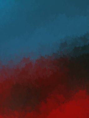 Taranmış Boyalı Soyut Arkaplan. Fırça darbesi ile boyanmış. Sanatsal canlılık ve renkli duvar kağıdı.