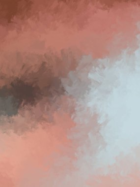 Taranmış Boyalı Soyut Arkaplan. Fırça darbesi ile boyanmış. Sanatsal canlılık ve renkli duvar kağıdı.