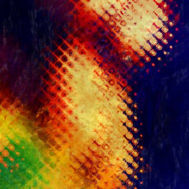 Modern sanat. Renkli çağdaş sanat eserleri. Renkli boya darbeleri. Soyut arkaplanda fırça darbeleri. fırça boyası.